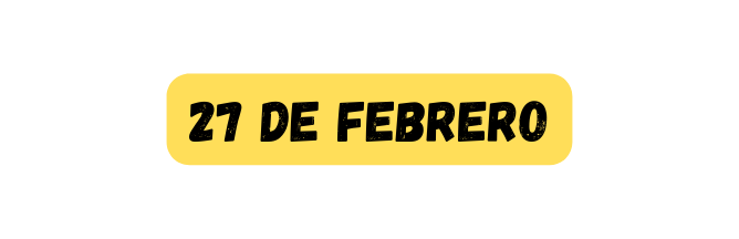 27 de febrero